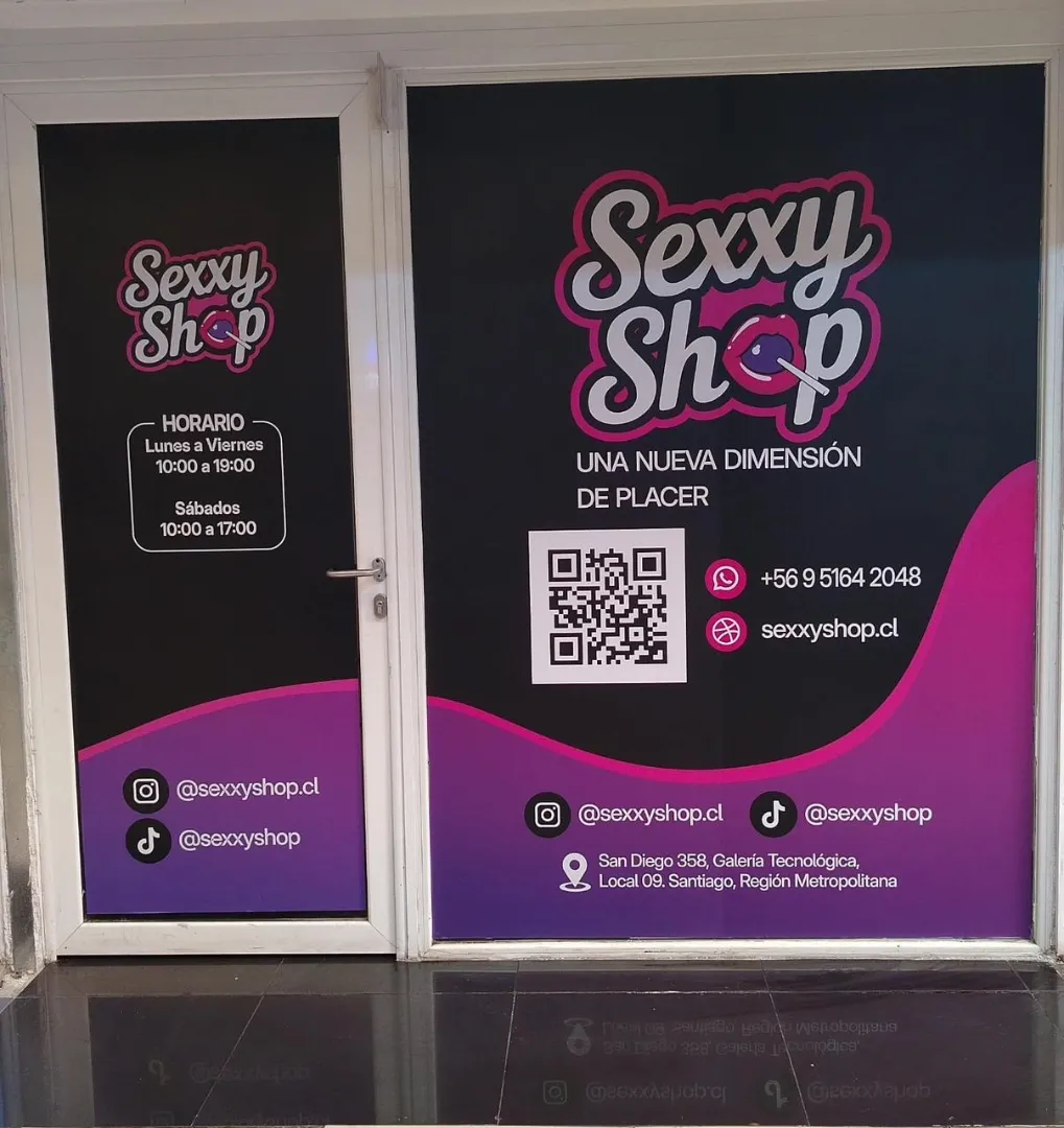 Fachada de la tienda Sexxy Shop