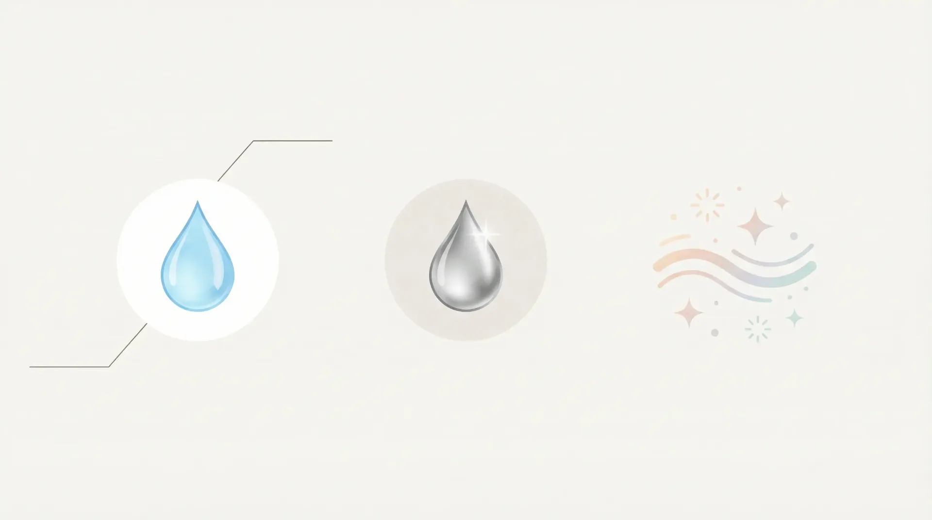 Infografía sobre tipos de lubricantes sexuales y sus características.