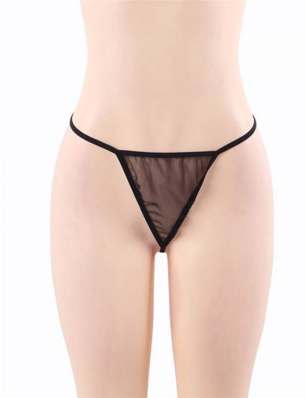 Babydoll Strapless Negro XXXL COD572-2P