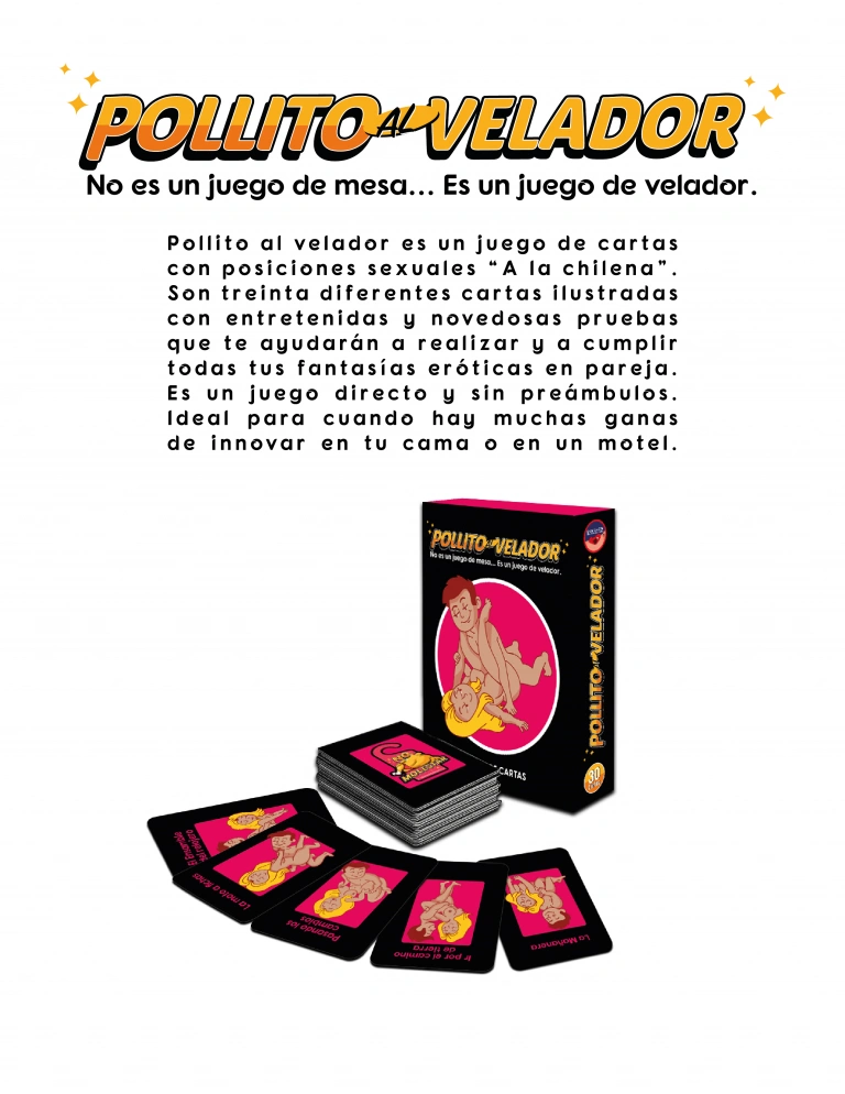 Juego de Cartas Erótico Pollito al Velador