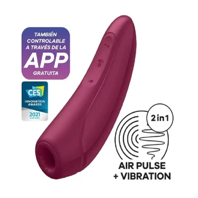Satisfyer c/ pulso de aire Curvy 1 +