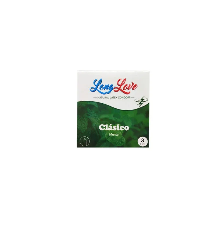 Preservativos Longlove Menta Caja 3und