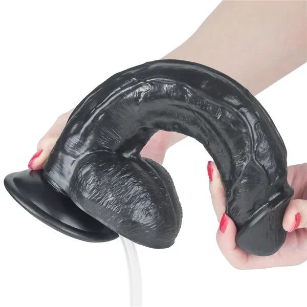 Dildo Eyaculador Black Squirt  23cm
