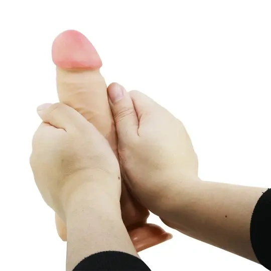Dildo Relista con Piel Deslizante Creel
