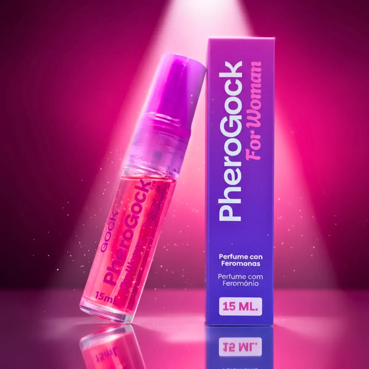 Perfume de Feromona Pherogock Femenino 15ml