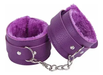 Set de Esposas Color Morado