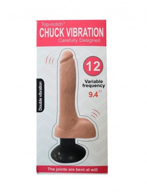 Dildo Vibrador Chuck Con Ventosa