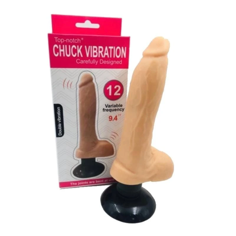 Dildo Vibrador Chuck Con Ventosa
