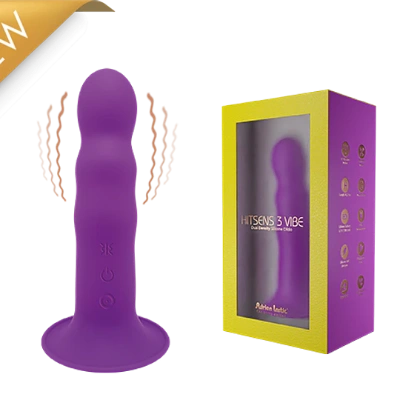 Dildo Vibrador Adrien Lastic Hitsens 3 Recargable
