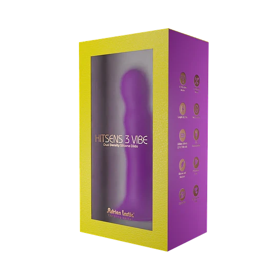 Dildo Vibrador Adrien Lastic Hitsens 3 Recargable