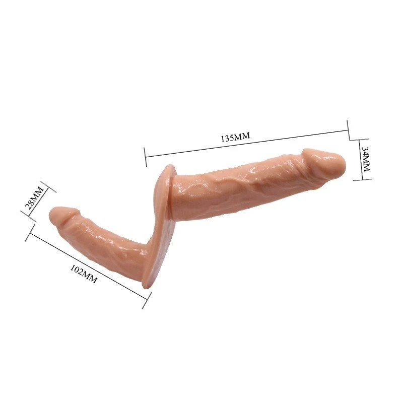 Arnes con Dildos Realistas Doble Penetración