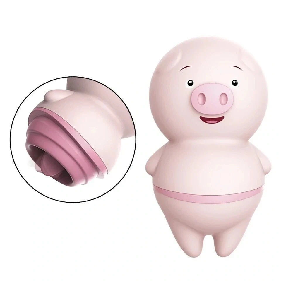 Chanchito Lamedor de Clitoris y Pezones Recargable