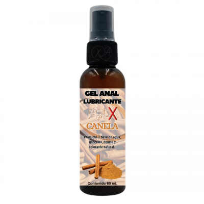 Gel Anal Lubricante Con Canela Mystic X 60 ml.