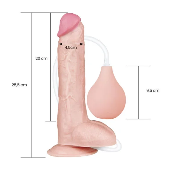 Dildo eyaculador Squirt Extreme 25cm