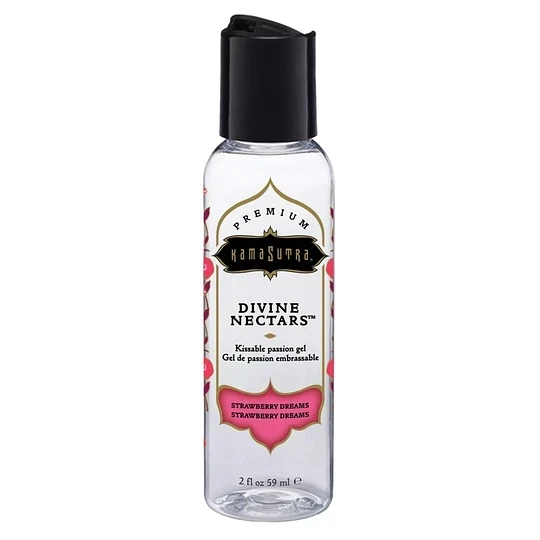 Lubricante Sabor Frutilla Kama Sutra Néctar Divino 59ml