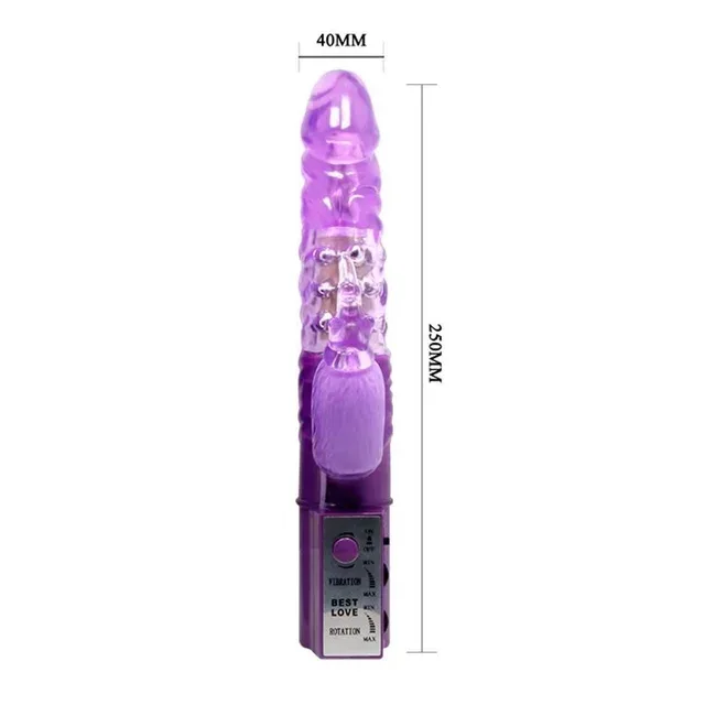 Rotador Fierce Ox con Estimulador Clítoris