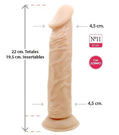 Consolador Realistico Rocco Nº11