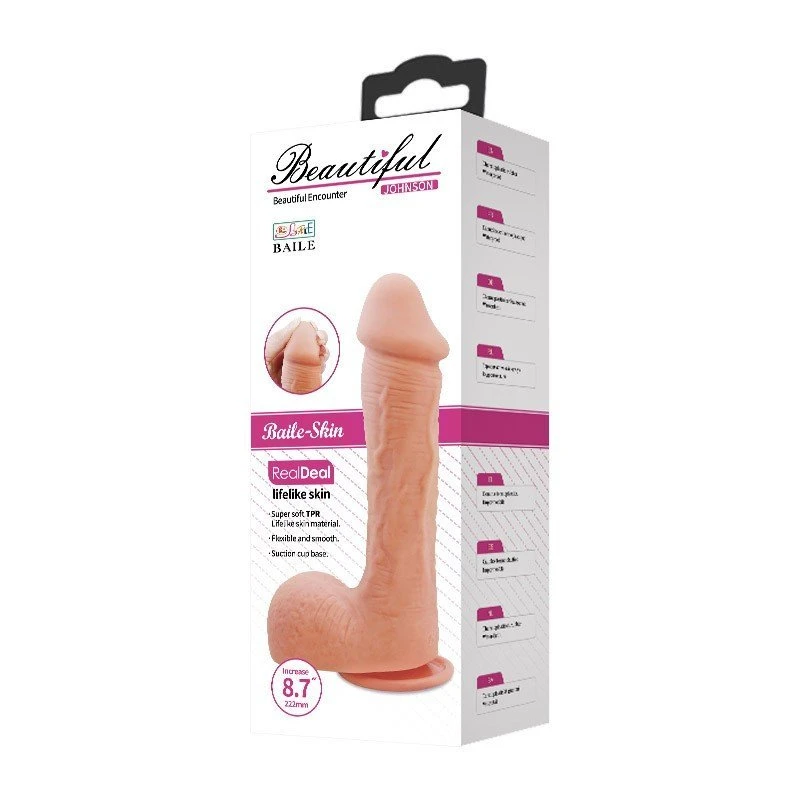 Johnson Dildo Realista Super Soft 22 cm
