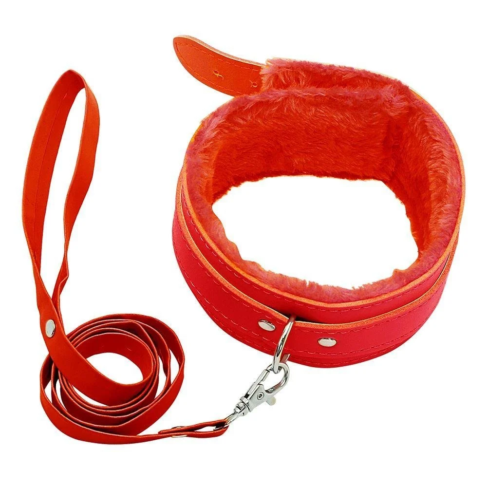 Collar de Eco Cuero con Felpudo