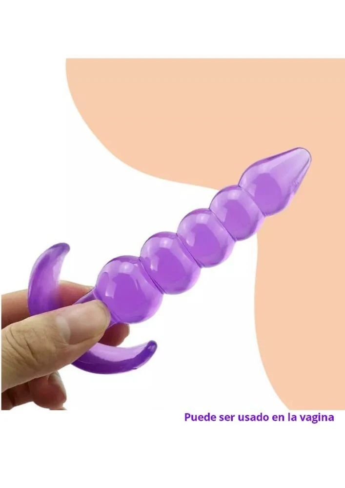 Plug anal de silicona jelly
