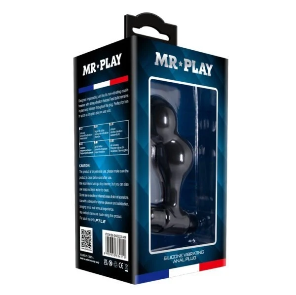 Plug Anal Con Vibración Mr Play