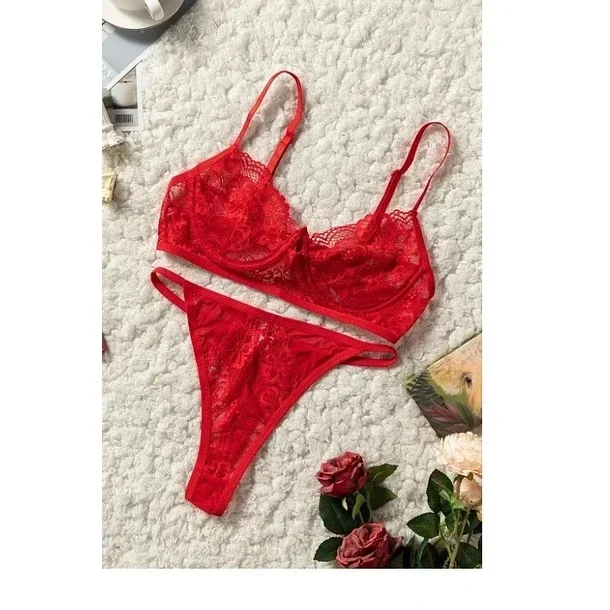 Conjunto Blossom Red Talla L