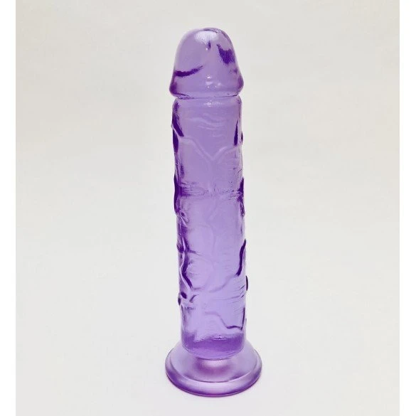 Consolador Jelly Con Ventosa Morado