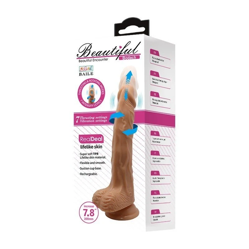 Bodach Vibrador Impulsor Con Rotación Realista