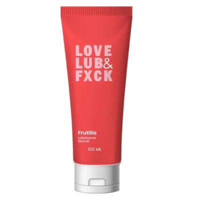 Lubricante BadHabits Frutilla Calor 100ml