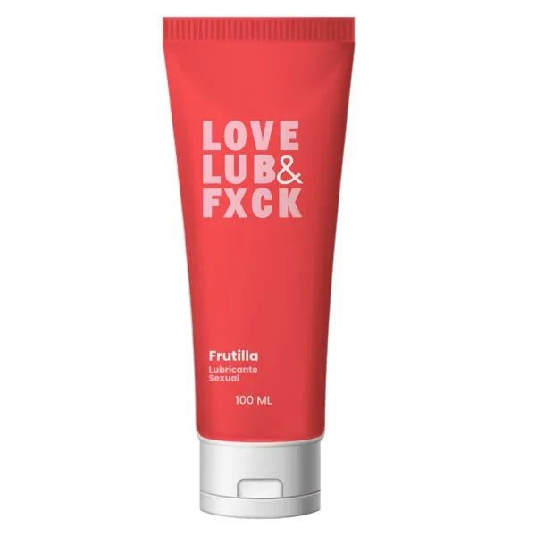 Lubricante BadHabits Frutilla Calor 100ml