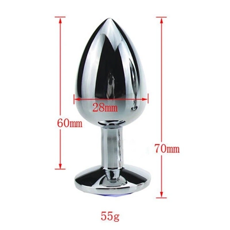 Plug Anal Acero Talla S