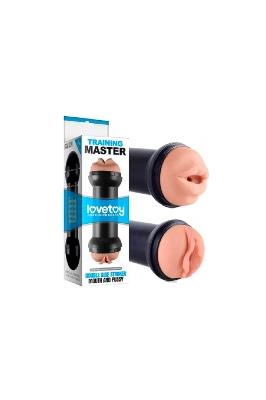 Masturbador Doble Vagina - Boca Training Master