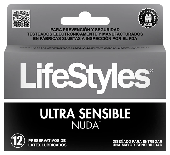 Lifestyles Preservativos Nuda - Ultra sensible x 12 unidades