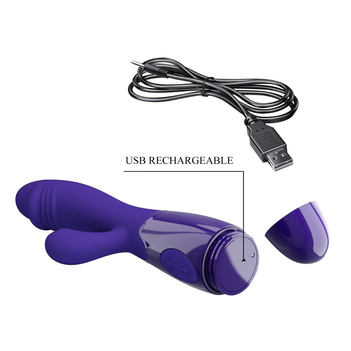 Snappy Vibrador Deluxe Recargable