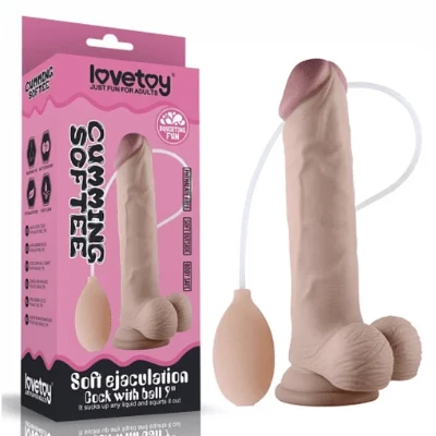Dildo Eyaculador Cumming Softee 22cm