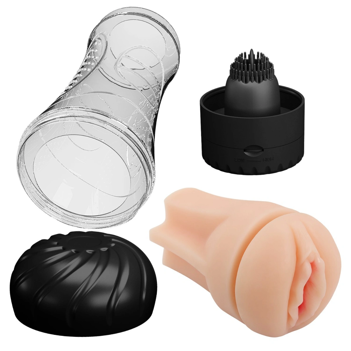 Copa Masturbadora Vibratoria Naomi