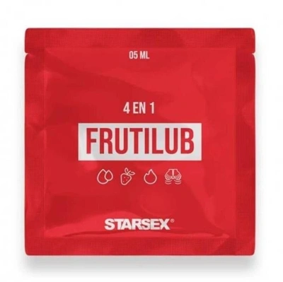 Lubricante 4 En 1 FrutiLub 5ml Sachet