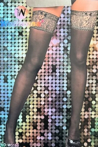Medias Panty Negra Cod-W3160