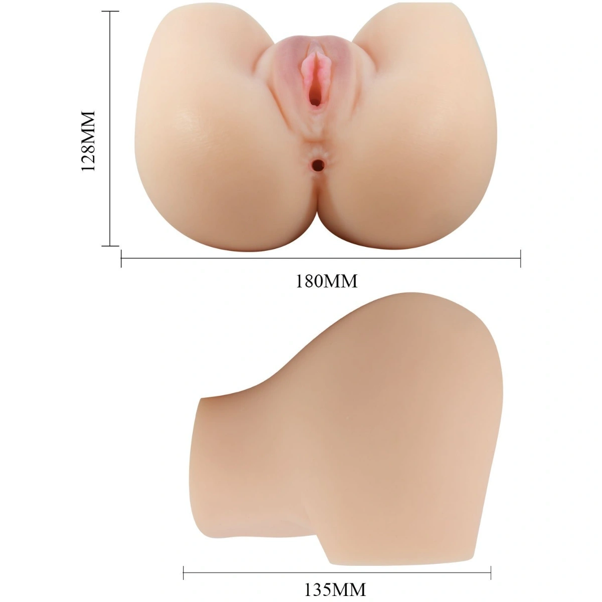 Masturbador Vagina - Ano con vibración Mila
