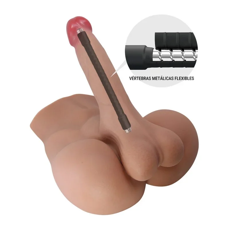 Rhyne Masturbador Realista con Dildo