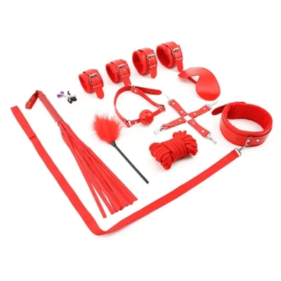 Kit de Sade 10 Piezas Color Rojo