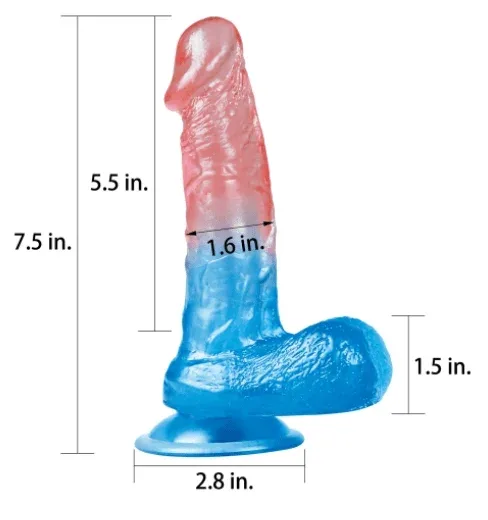 Dildo Dazzle Studs 19cm