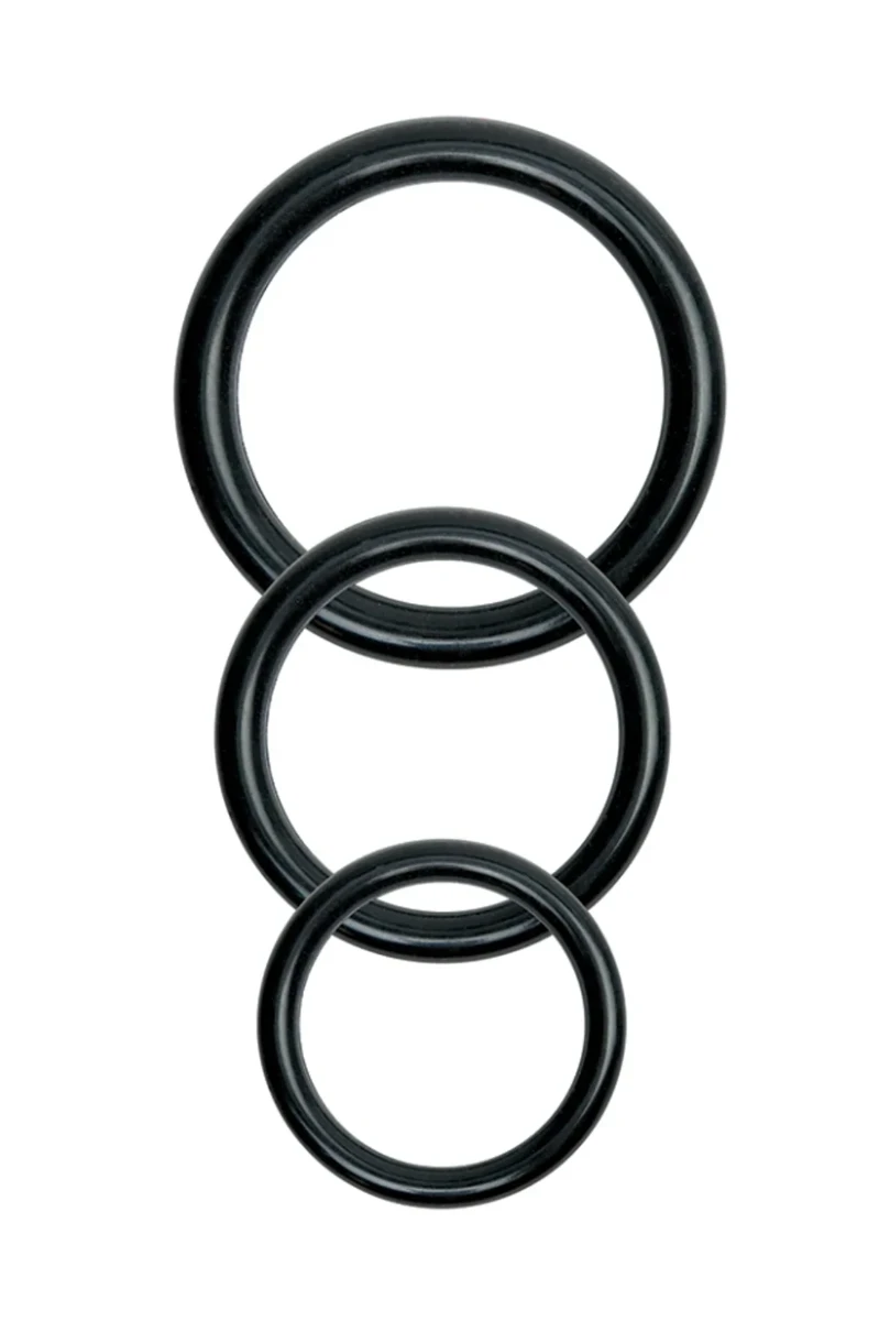 Arnes con 3 Anillos Para Dildos
