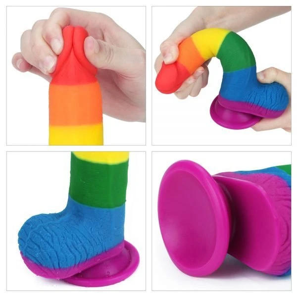 Consolador De Silicona Premium “7.5” Prider Dildo”