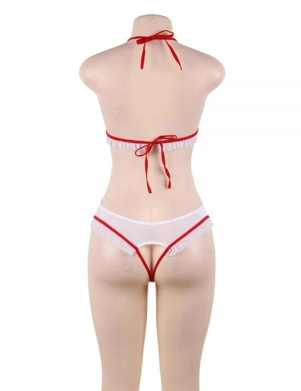 Disfraz De Enfermera En Body De Diseño Exótico XL COD-80674P