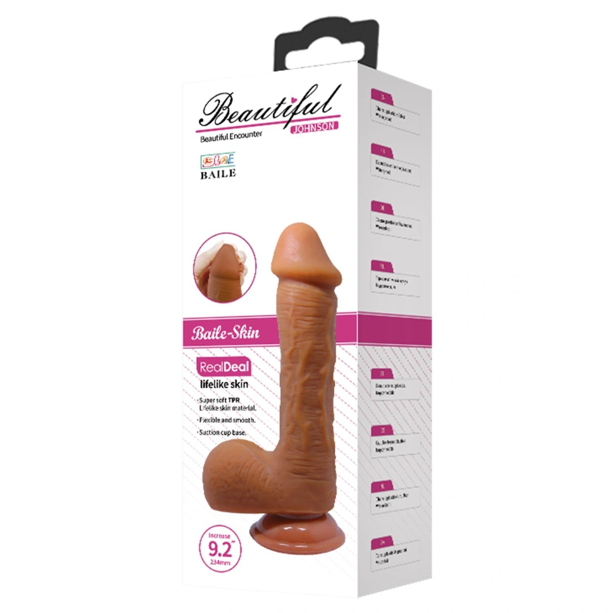 Johnson Dildo Realista con Sopapo
