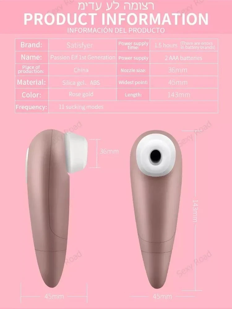 Satisfyer 1 estimulados de clítoris