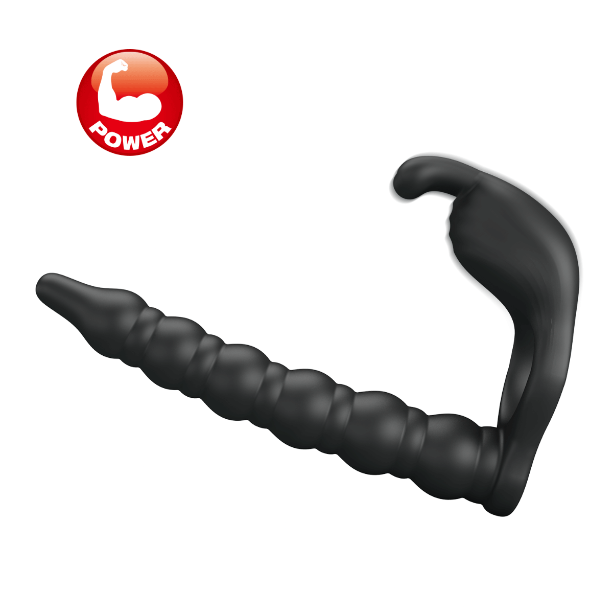 Anillo Vibrador Doble Penetración con Estimulación de Clítoris