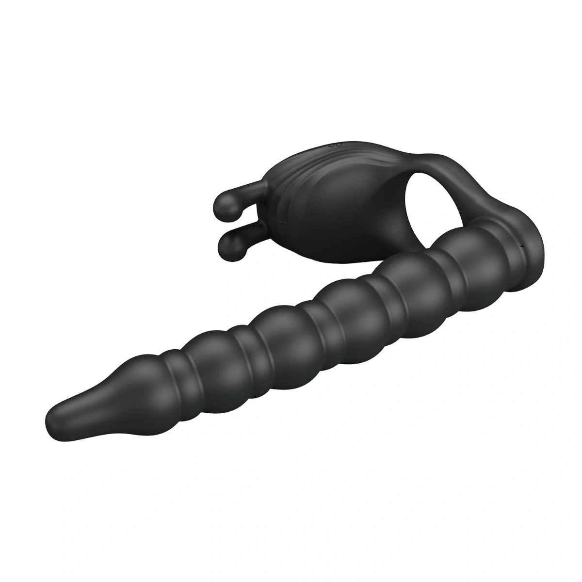 Anillo Vibrador Doble Penetración con Estimulación de Clítoris