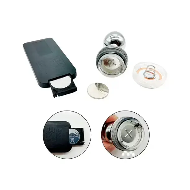 Plug anal Luz LED con control